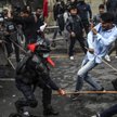 Starcie studentów z policją w Katmandu