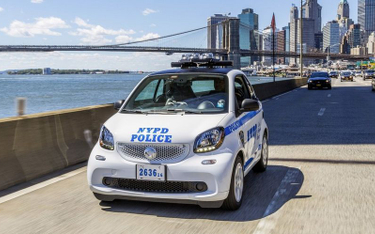 Smart ForTwo w służbie policji