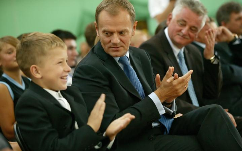 Premier Tusk w podgdańskim Przodkowie