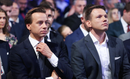 Liderzy Konfederacji Krzysztof Bosak i Sławomir Mentzen