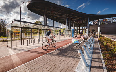 Pierwsze rowery miejskie pojawiły się w Katowicach w 2015 r.