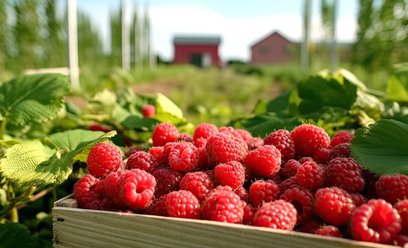 Polska jest liderem na rynku malin w Unii Europejskiej