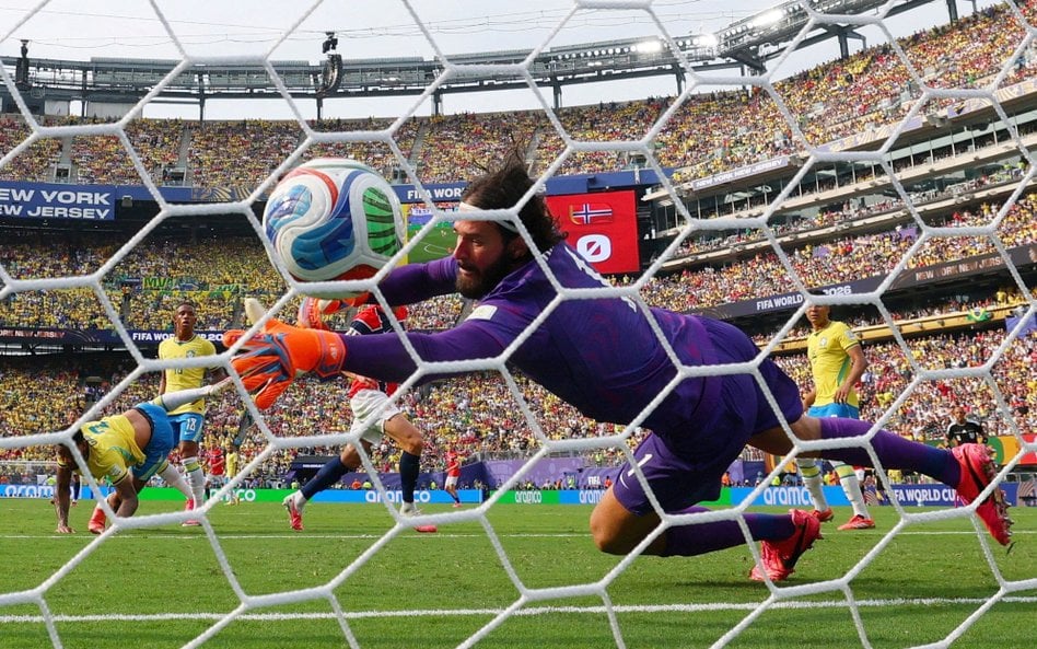 Mistrzostwa Świata 2026, Brazylia – Norwegia. Erling Haaland strzela bramkę na 0:1