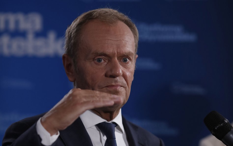 Donald Tusk jak ognia unika pytań o program inny niż rozliczenie PiS.