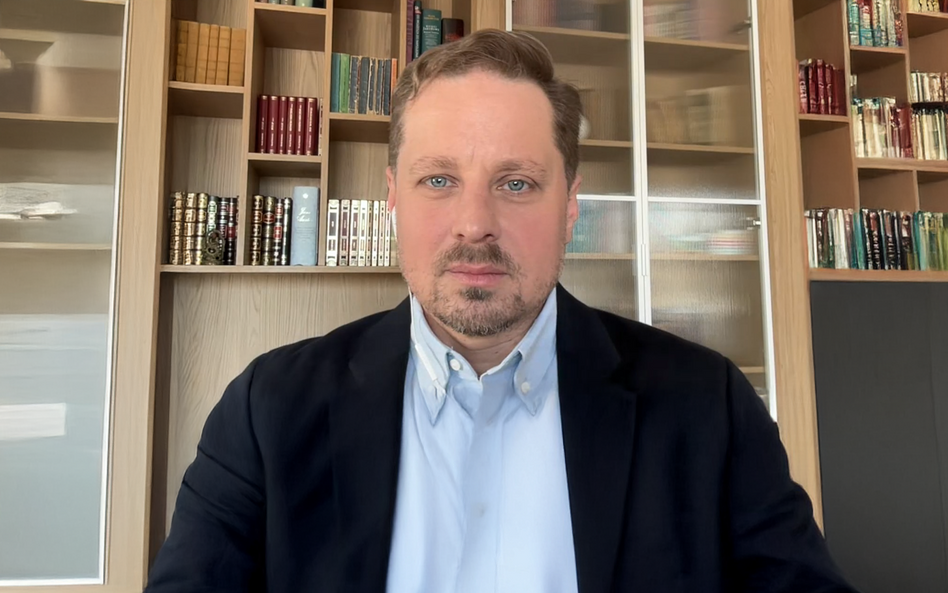 Marcin Duma, szef IBRiS.