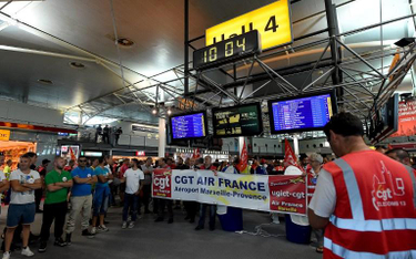 Zapowiedź strajków w Air France
