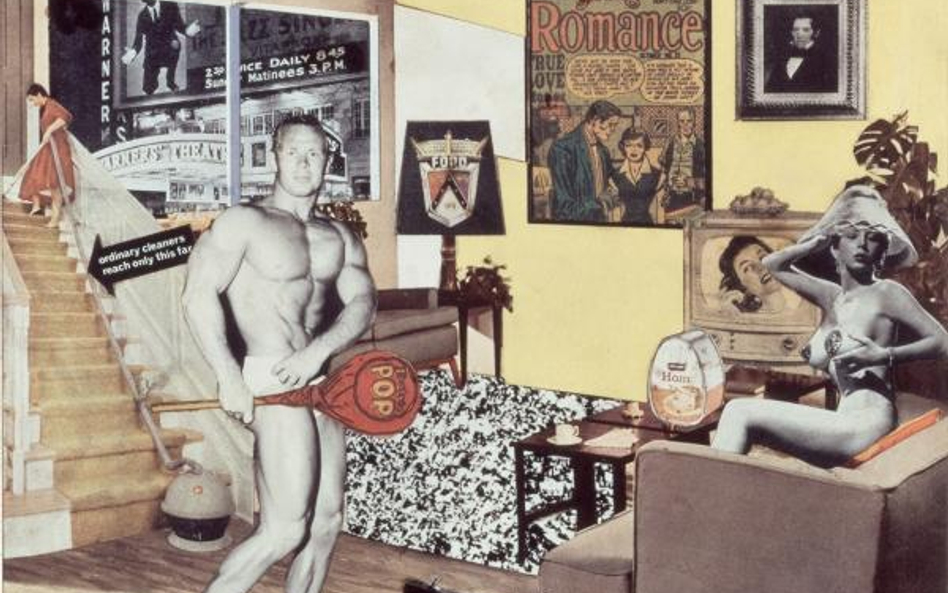 Richard Hamilton, Just what was it that made yesterday's homes so different, so appealing? 1992 Tate