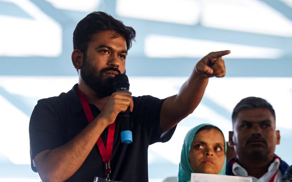 Abhijeet Dipke, założyciel Ludowej Partii Karaluchów (Cockroach Janta Party, skrót CJP)
