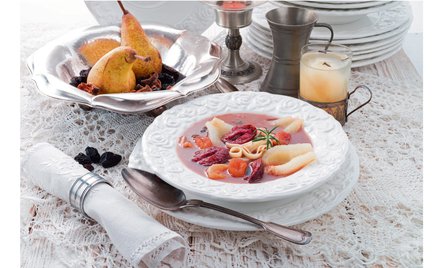 – Przez Polskę biegnie kulturowa granica. Na północy czernina (na zdjęciu) to przysmak, odświętne da