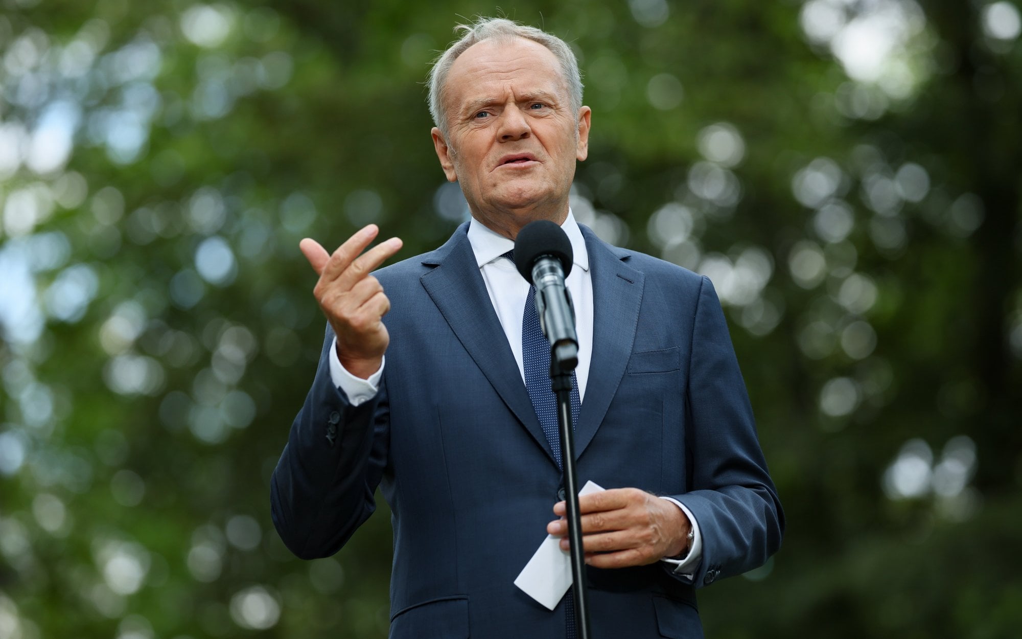 Tusk o spotkaniu Dudy z gen. Kuptelem: wszystko musi zostać dokładnie wyjaśnione