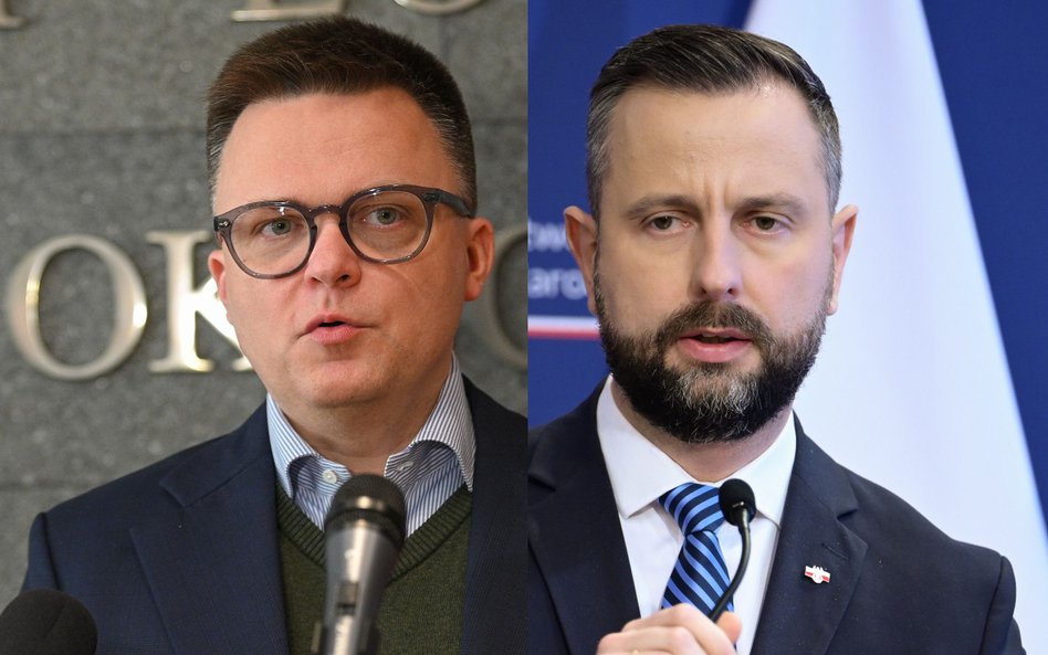 Liderzy Polski 2050 i PSL, Szymon Hołownia i Władysław Kosiniak-Kamysz