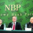Konferencja po wczorajszym posiedzeniu RPP: Piotr Wiesiołek, p.o. prezesa NBP, w towarzystwie Andrze
