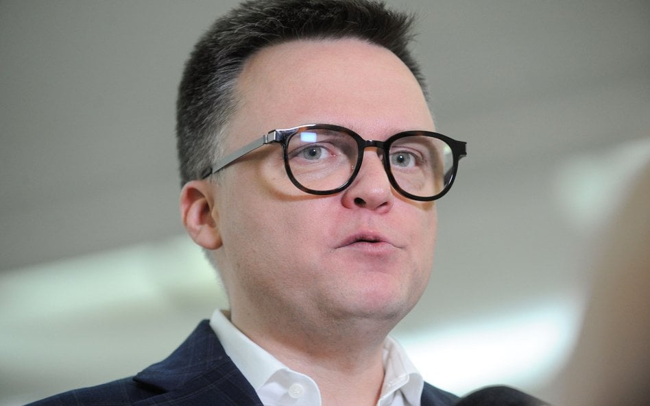 Wicemarszałek Sejmu Szymon Hołownia