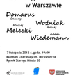 Poeci seryjni w Warszawie