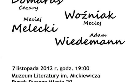 Poeci seryjni w Warszawie