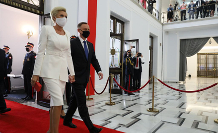 Andrzej Duda: Nie lubię chodzić w maseczce