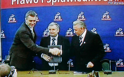 2 lutego 2006; podpisanie paktu stabilizacyjnego, którego efektem byo powstanie koalicji PiS-LPR-Sam