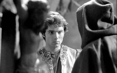 Jako Romeo w spektaklu Teatru Telewizji „Romeo i Julia” w reż. Jerzego Gruzy, 1974 rok