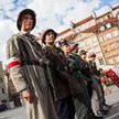 Historyczna grupa rekonstrukcyjna podczas Godziny „W”