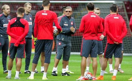 Adam Nawałka i jego ludzie przed meczem z Niemcami we Frankfurcie. Teraz spotkali się w prawie takim