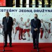 Szef PKOl Andrzej Kraśnicki (z lewej) i minister kultury, dziedzictwa narodowego i sportu Piotr Gliń