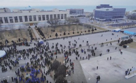 Prezydent Kazachstanu polecił, by wojsko strzelało bez ostrzeżenia