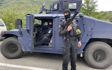 Policjanci z Kosowa na granicy kraju