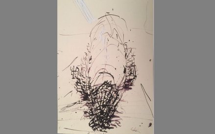 Roman Stańczak, szkice do projektu pracy „Lot”