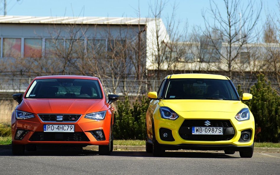 Suzuki Swift Sport vs. Seat Ibiza 1.5 TSI: W poszukiwaniu sportowych doznań