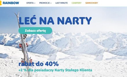 Rainbow: Przedsprzedaż zimy urosła o 10 procent