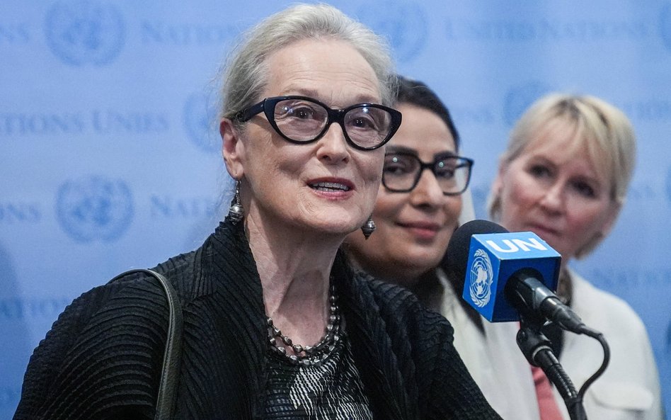 Meryl Streep: Ptak może śpiewać w Kabulu, ale dziewczynkom i kobietom nie wolno tego robić.