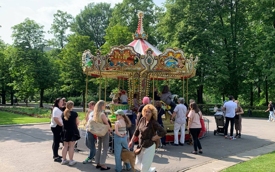 Na najmłodszych czekała karuzela