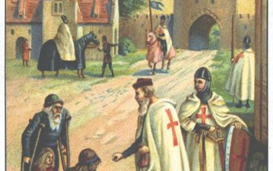 Templariusze wznosili warowne zamki oraz zespoły budowli, tzw. komandorie.