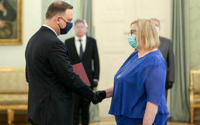 Prezydent Andrzej Duda powołuje Małgorzatę Manowską na stanowisko Pierwszego Prezesa Sądu Najwyższeg