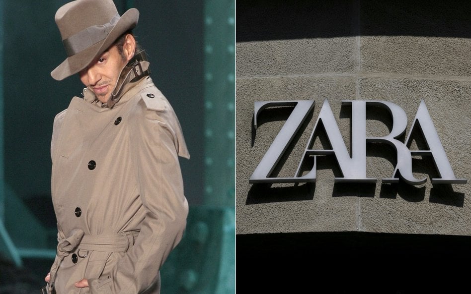 W ramach projektu John Galliano zreinterpretuje archiwalne projekty Zary.