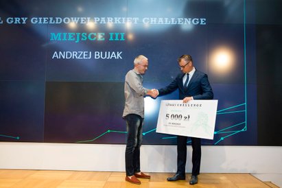 Andrzej Bujak zajął trzecie miejsce i zgarnął nagrodę w wysokości 5 tys. zł.