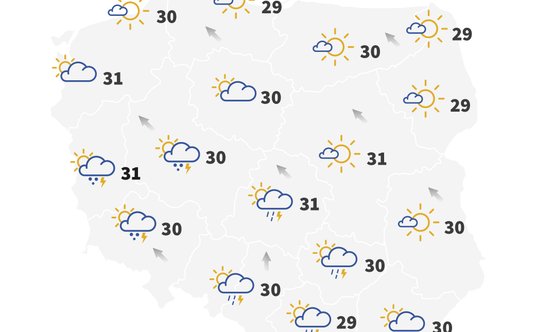 Prognoza pogody na czwartek
