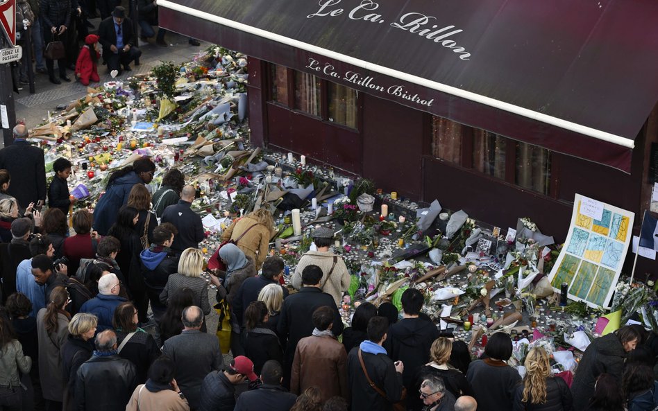 Pod restauracją "Le carillon"