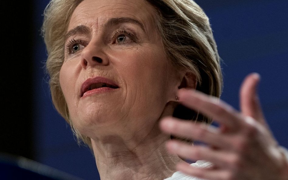 Propozycje obniżenia budżetu UE niepokoją von der Leyen