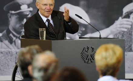 Niemiecki minister finansów Wolfgang Schaeuble