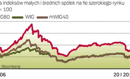 Małe spółki dają zarobić w długim terminie