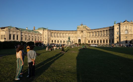 Hofburg – wideńska rezydencja władców Austrii.