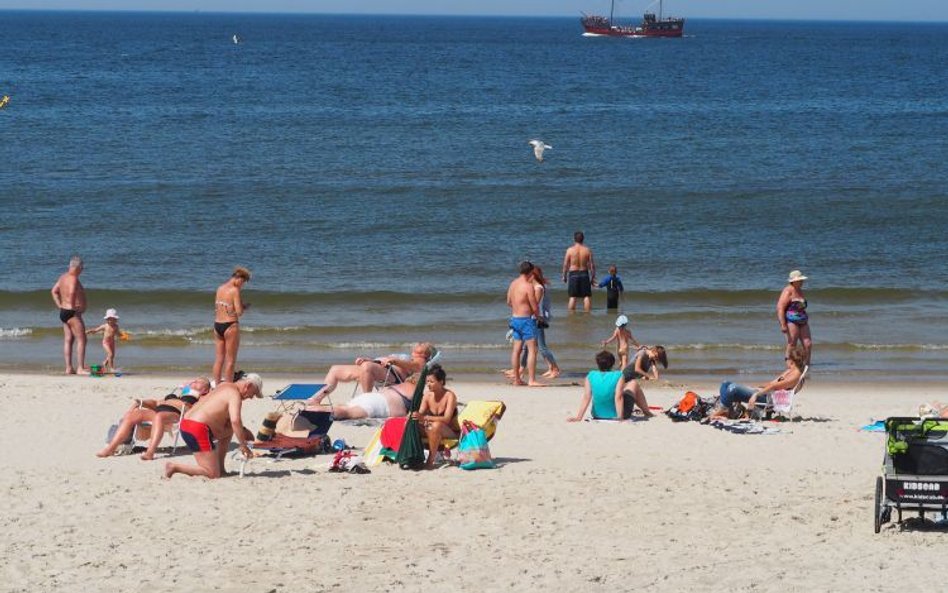 Plaże powoli się zapełniają, za trzy dni wakacje