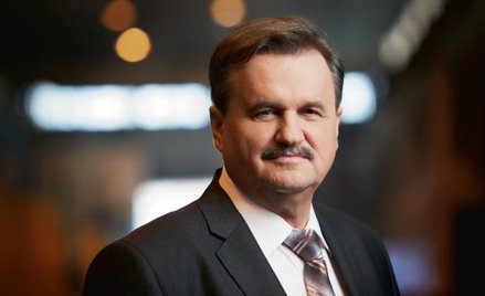 Ryszard Matyka, prezes Vistalu Gdynia.