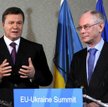 Wiktor Janukowycz i Herman Van Rompuy