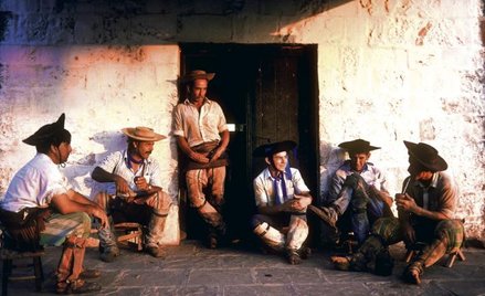 Gauchos ze swoim ulubionym drinkiem