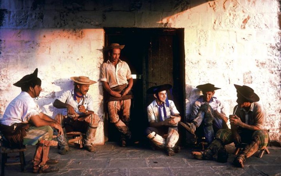 Gauchos ze swoim ulubionym drinkiem