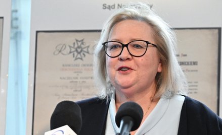 Małgorzata Manowska, pierwsza prezes Sądu Najwyższego.