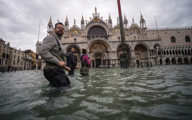 Wenecja: Przypływ zalał 70 procent powierzchni miasta