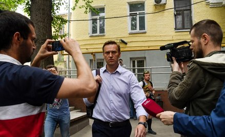 Nawalny do więzienia za protest przeciw Putinowi